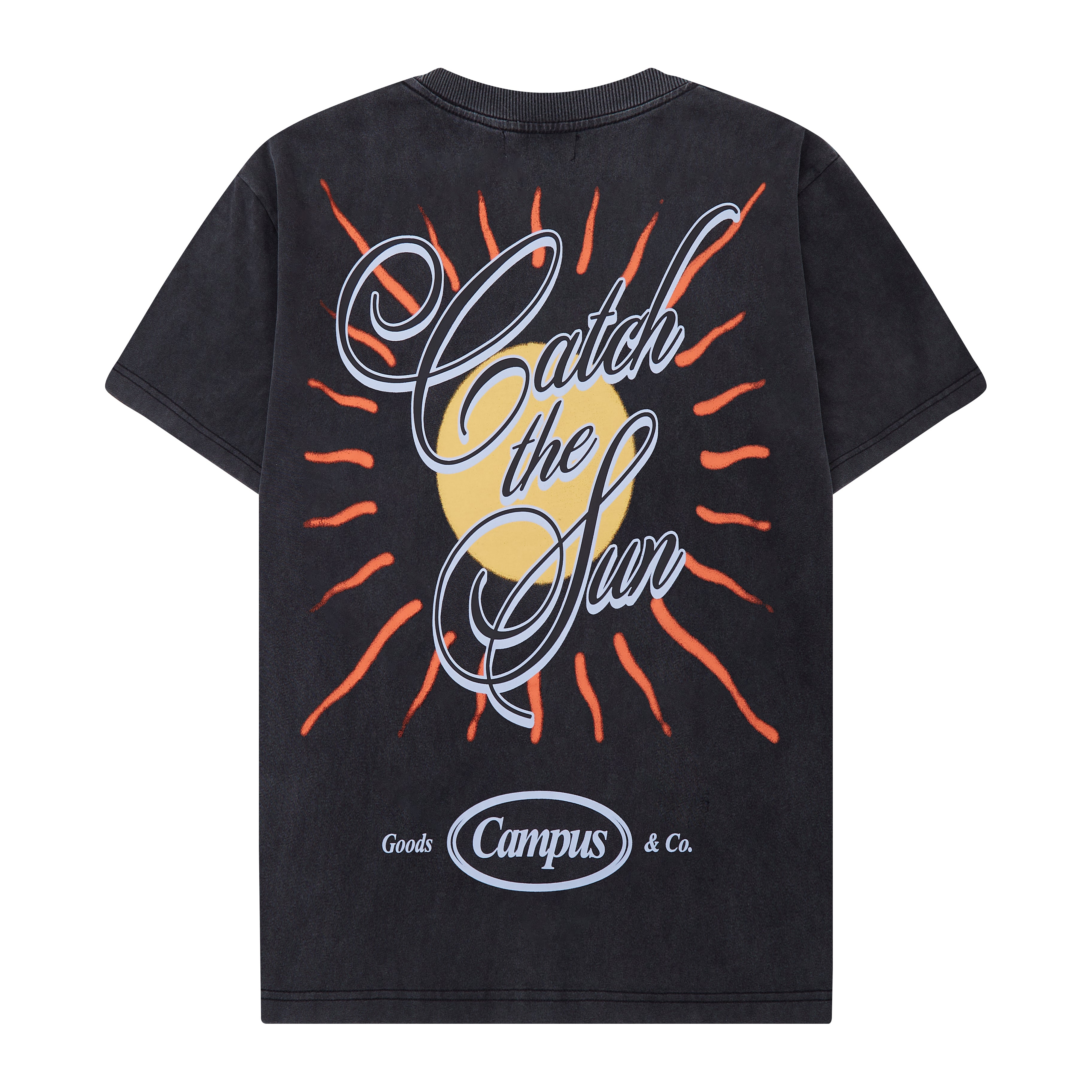 Eastwood Crop Tee (Vintage Black)